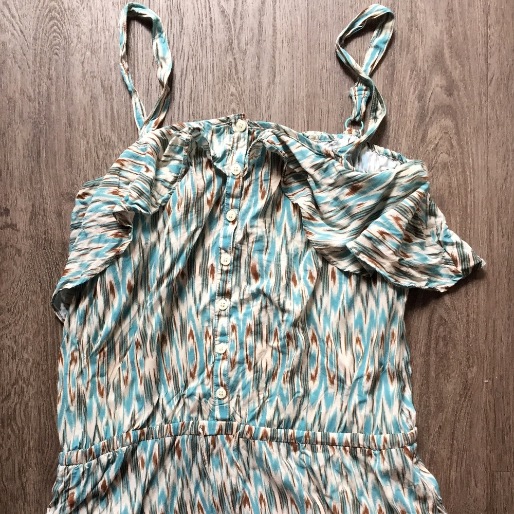 Anthropologie drop-waist summer dress